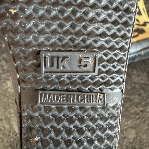 Hunter Waterproof Baby Girl  Cheetah Print Boots girls size 7 - Picture 7 of 12